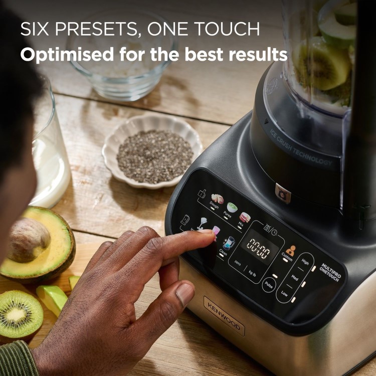 Kenwood FDM73.850.SS MultiPro Compact Food Processor & Smoothie Blender – Silver