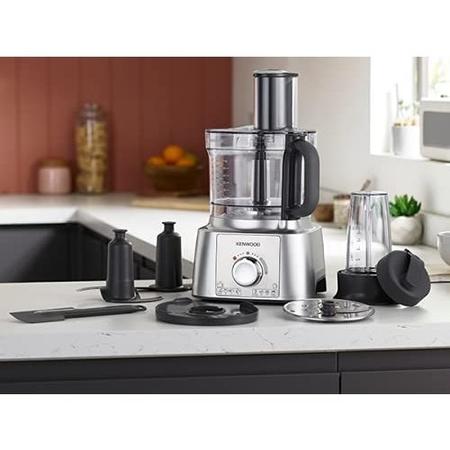 Kenwood FDP65.180SI – Versatile Food Processor & Smoothie Blender in Silver