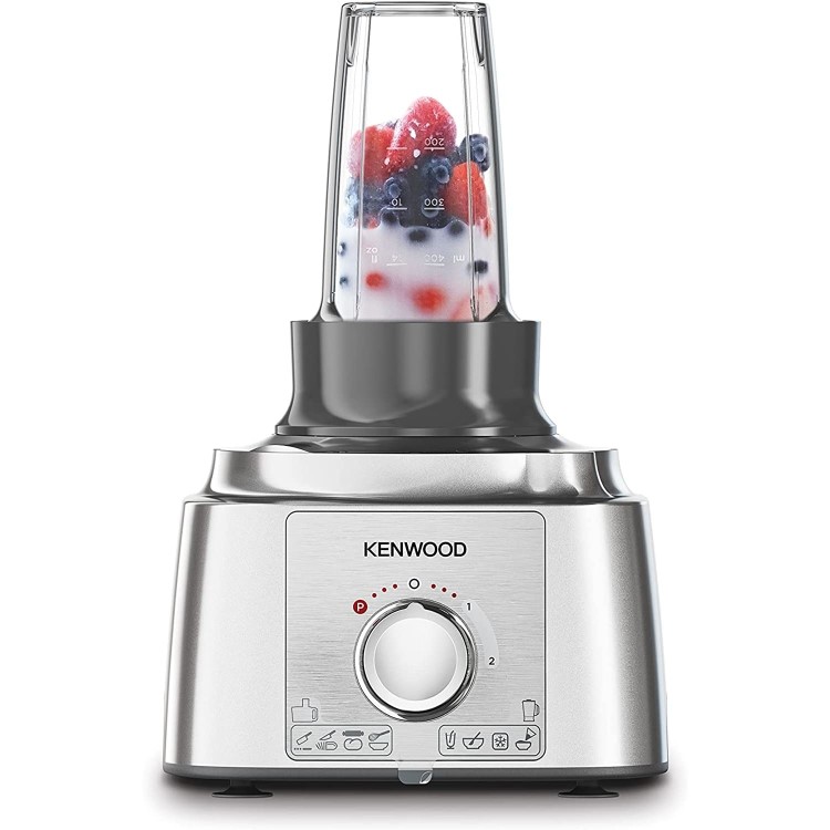 Kenwood FDP65.180SI Multipro Express 2-in-1 Food Processor - Silver