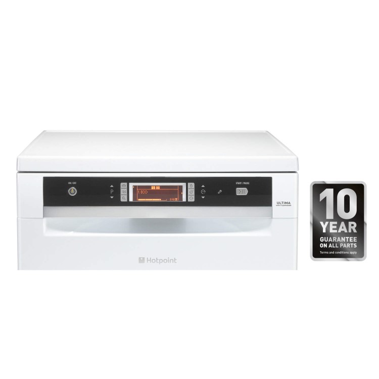 Hotpoint FDUD51110P Ultima 15 Place Freestanding Dishwasher Polar White