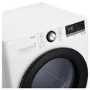 Refurbished LG FDV309WN Freestanding Heat Pump 9KG Tumble Dryer White