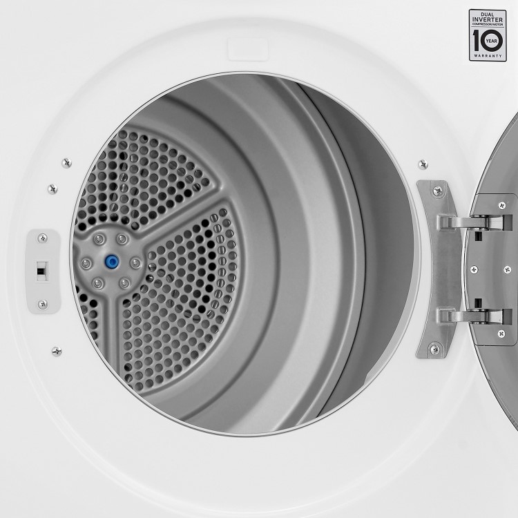 Refurbished LG FDV309W Freestanding Heat Pump 9KG Tumble Dryer White
