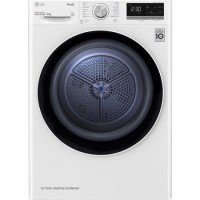 LG V7 Series 9kg Heat Pump Tumble Dryer - White