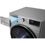 LG EcoHybrid 9kg Freestanding Heat Pump Tumble Dryer - Graphite