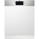 A2/FEE63600ZM Refurbished AEG 6000 SatelliteClean FEE63600ZM 13 Place Semi Integrated Dishwasher Stainless steel