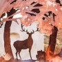 Fallen Fruits Laser Cut Globe Woodland Fire Pit