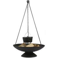 Outdoor Black Tripod for Fire Bowls - Tripod Only