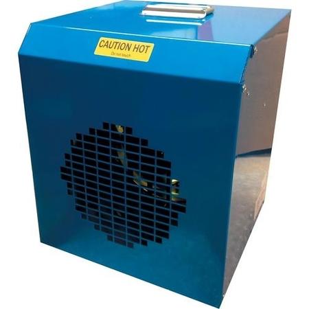 GRADE A1 - Broughton FF3 Electric Fan Heater 3kW 115v