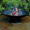 Classic Large Round Cast Iron Fire Pit Bowl 