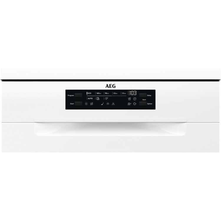 AEG Series 6000 SatelliteClean Freestanding Dishwasher - White