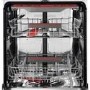 AEG Series 6000 SatelliteClean Freestanding Dishwasher - D-Rated, White