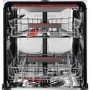 Refurbished AEG 6000 Series FFB53937ZW Freestanding 14 Place Dishwasher White