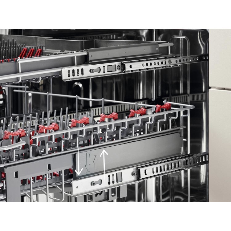 Refurbished AEG 7000 Series FFB74707PM 14 Place Freestanding Dishwasher Stainless Steel