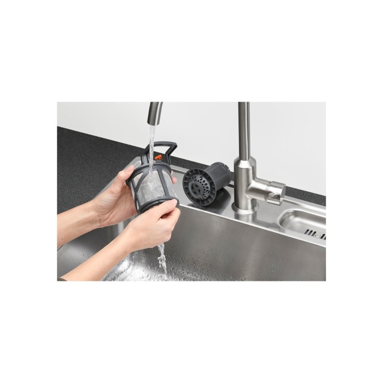 AEG Series 6000 SatteliteClean Freestanding Dishwasher - AirDry C-rated white