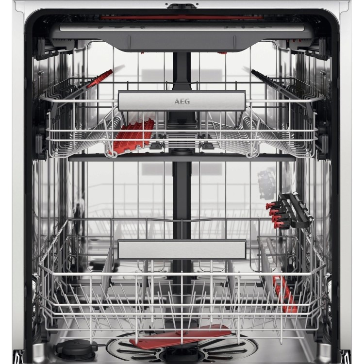 AEG GlassCare Freestanding Dishwasher - Silver A-rated