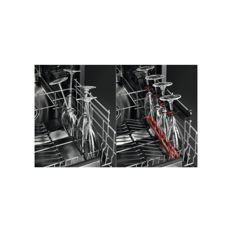 AEG Series 7000 GlassCare Freestanding Dishwasher - Silver A-rated