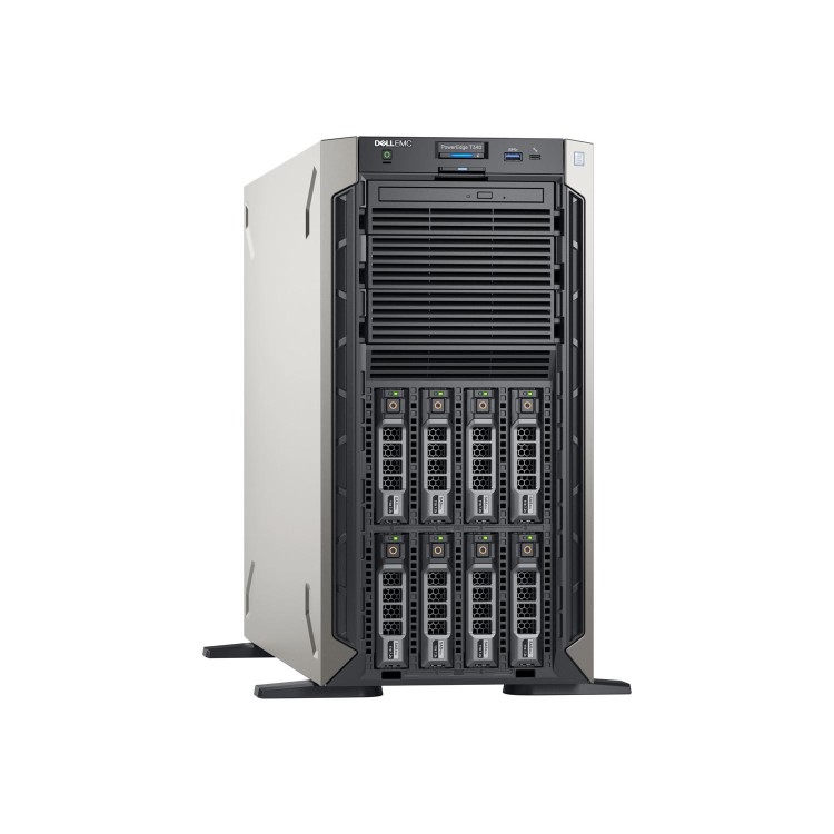 Dell EMC PowerEdge T340 Xeon E-2124 - 3.3GHz 8GB 1TB - Tower Server 