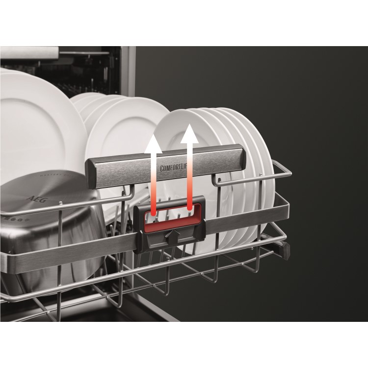 Refurbished AEG FFE62620PM 13 Place Freestanding Dishwasher Silver