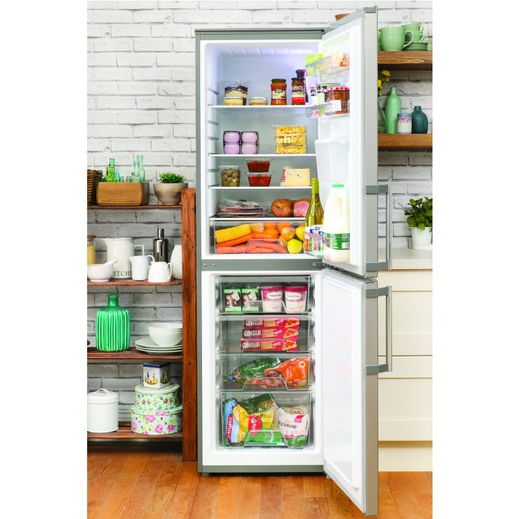 Hotpoint FFLAA58WDG 259L 50/50 Freestanding Frost Free Fridge Freezer With Non-plumb Water Dispenser - Graphite
