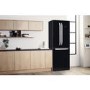 Hotpoint 446 Litre 55/45 Freestanding Total No Frost Fridge Freezer - Black