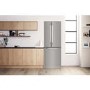 Hotpoint 446 Litre 55/45 Freestanding Fridge Freezer - Stainless steel look