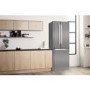 Hotpoint 446 Litre 55/45 Freestanding Fridge Freezer - Stainless steel look