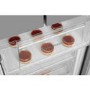 Hotpoint 446 Litre 55/45 Freestanding Fridge Freezer - Stainless steel look