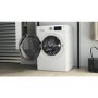 Refurbished Whirlpool 6th sense FFWDD1074269BSVUK Freestanding 10/7KG 1400 Spin Washer Dryer White