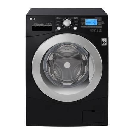 LG FH495BDN8 DirectDrive 12kg 1400rpm Freestanding Washing Machine-Black