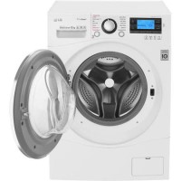 LG FH495BDS2 Direct Drive 12kg 1400rpm Freestanding Washing Machine With Steam White