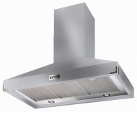 Refurbished Falcon FHDSE1092SSC 90880 1092 SuperExtract 110cm Chimney Cooker Hood Stainless Steel And Chrome