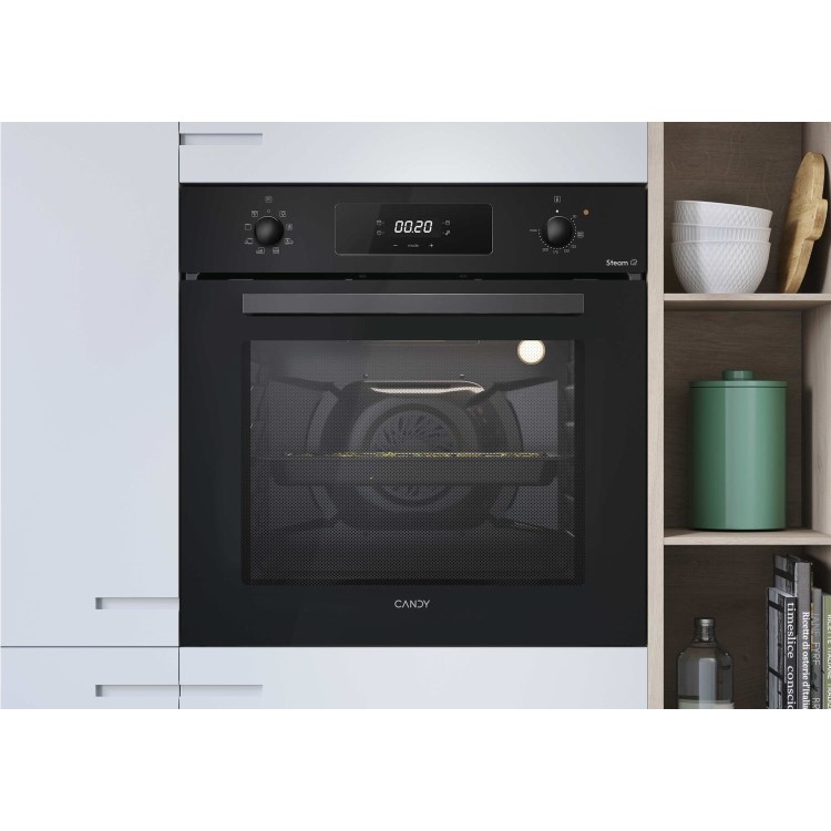 Candy FIDCN605 Electrtic Single Oven - Black