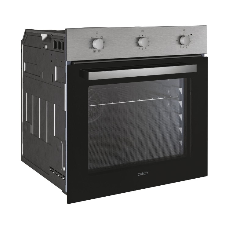 Candy FIDCX602CA Electric Single Oven - Stainless Steel   