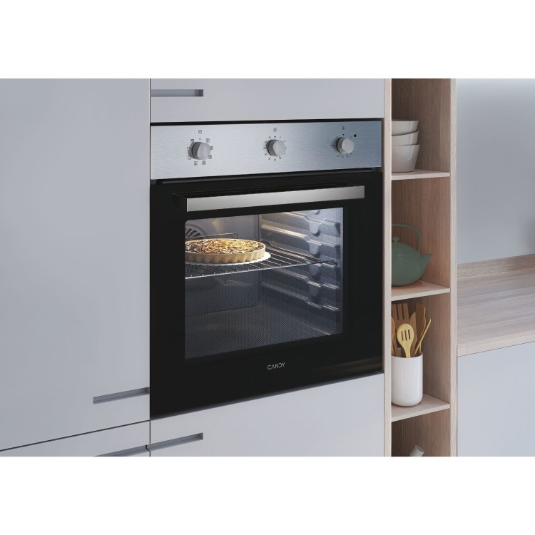 Candy FIDCX602CA Electric Single Oven - Stainless Steel   
