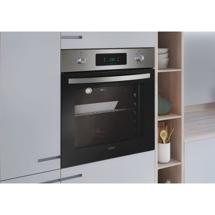 Candy FIDCX605 Electric Single Oven - Stainless Steel
