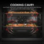 Refurbished Candy FIDCX676 60cm Multifunction Single Built In Electric Oven Stainless Steel