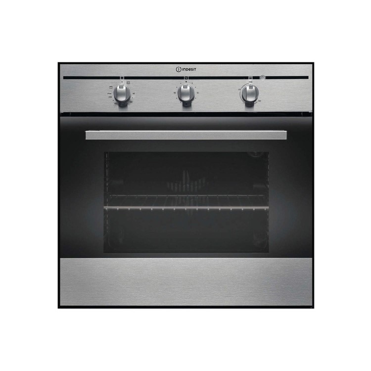 Indesit FIM31KAIX Fanned Electric Built In Single Oven in Stainless Steel
