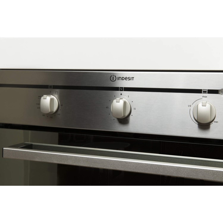 Indesit FIM31KAIX Fanned Electric Built In Single Oven in Stainless Steel