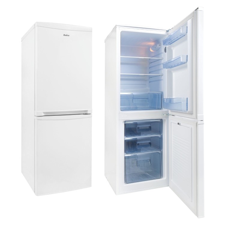 Amica 174 Litre 50/50 Freestanding Fridge Freezer - White