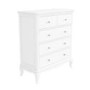 Florentine French Style 2+3 Chest of Drawers in White