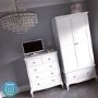 Florentine French Style 2+3 Chest of Drawers in White