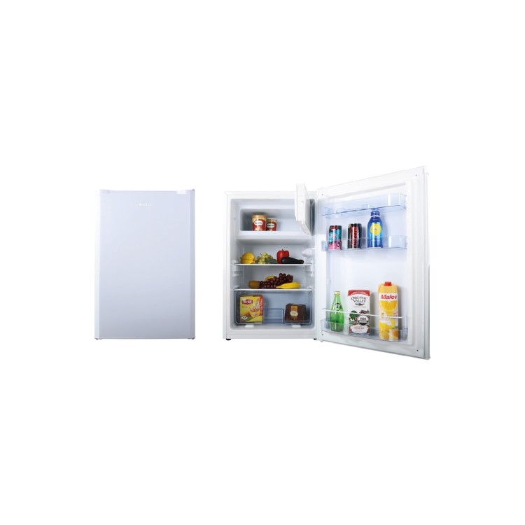 Amica 93 Litre Freestanding Under Counter Fridge - White 