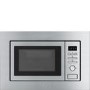 Refurbished Smeg 20L 800W Built-in Microwave with Grill - Stainless Steel