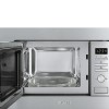 Smeg 20L 800W Built-in Microwave with Grill - Stainless Steel