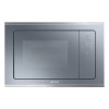 Smeg Cucina 20L 800W Built-in Microwave with Grill - Silver Glass