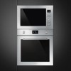 Smeg Cucina 25L 900W Built-in Microwave with Grill - Stainless Steel