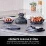 Ninja FN101UKGY CRISPi 4-in-1 Portable Air Fryer Cyberspace Blue Healthy Crispy Cooking