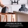 Ninja FN101UKGY CRISPi 4-in-1 Portable Air Fryer Cyberspace Blue Healthy Crispy Cooking