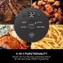 Ninja FN101UKGY CRISPi 4-in-1 Portable Air Fryer Cyberspace Blue Healthy Crispy Cooking