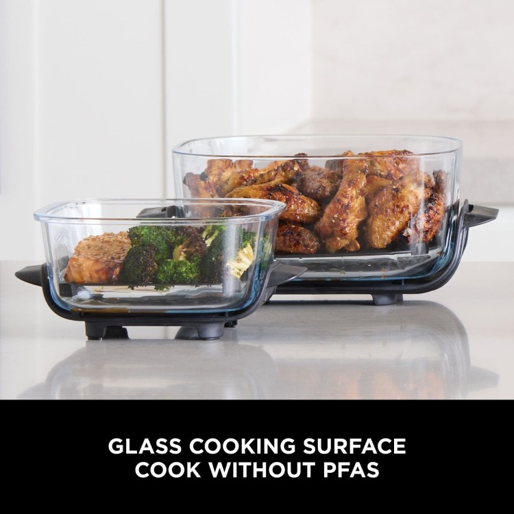 Ninja FN101UKSG CRISPi 4-in-1 Portable Air Fryer  Sage  Healthy Crispy Cooking Anywhere